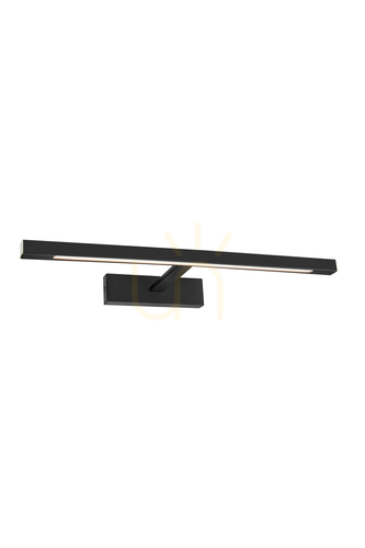 Kontrollera Vägglampa Markslojd Neptunus LED 60 cm svart IP44 107909