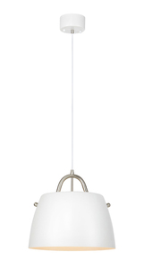 Pendel Markslojd Spin vit/stål 38 cm 107727 small 0