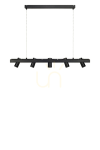 Pendantlampa Markslojd Torino 5 lampor svart metall 107784 small 0