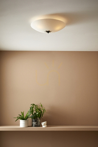 Plafond Markslojd ROSE 108208 vit/svart 43 cm metall glas small 1