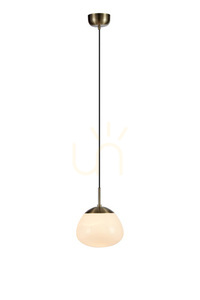 Pendant Light Markslöjd RISE 108296 White Glass Metal 25 cm small 0