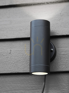Vägglampa Markslojd Garden 24 Cylinder 2L svart 108169 small 3