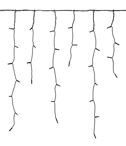 Kontrollera Istappslinga Markslojd Garden 24 160 LED svart 108179