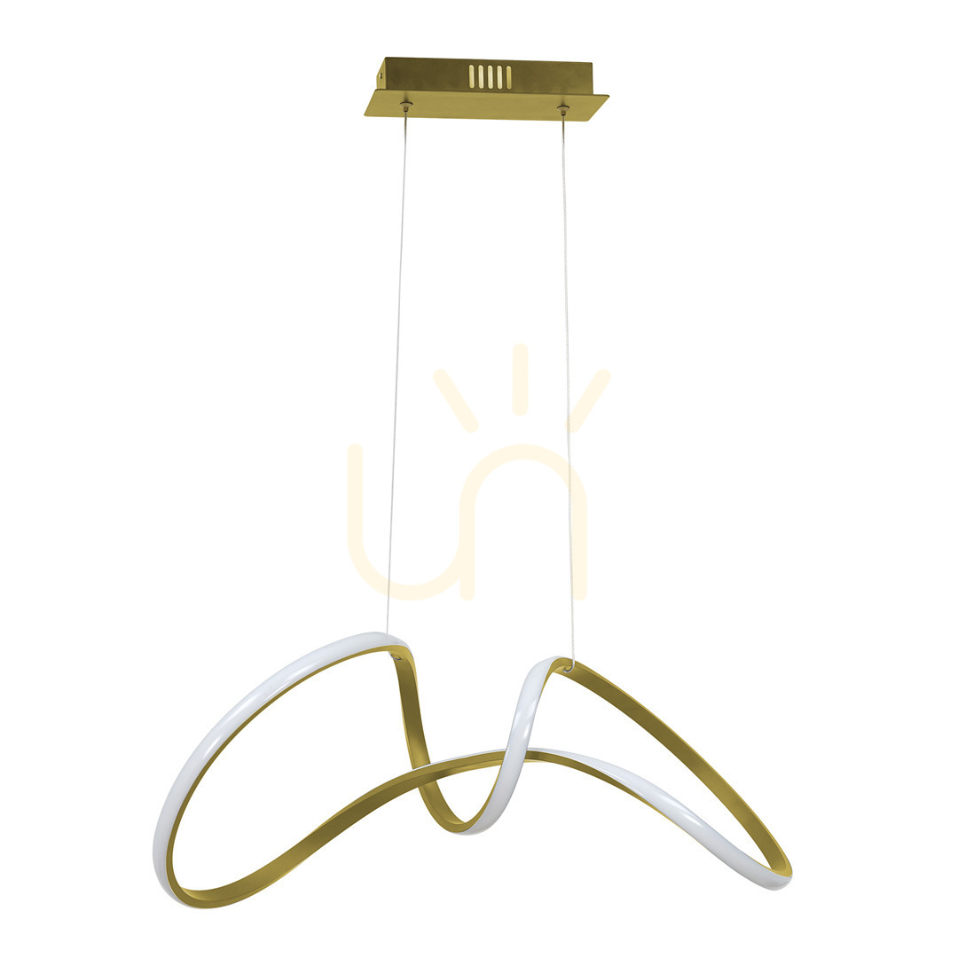 Tesoro Gold 48 W Led pendellampa.