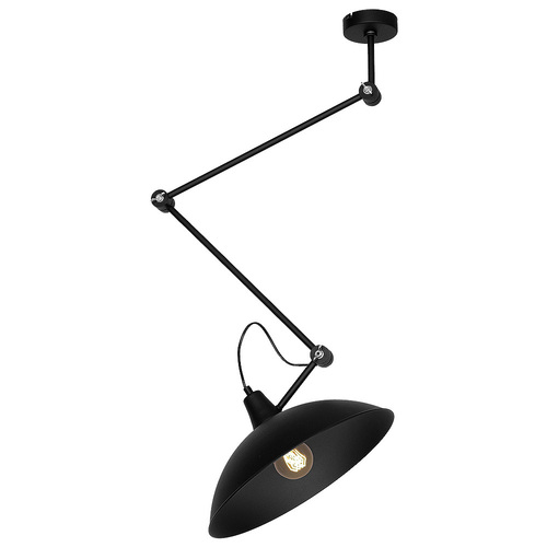 Kontrollera Plafond Aldex Melos svart E27 36,5 cm 808PL_G1