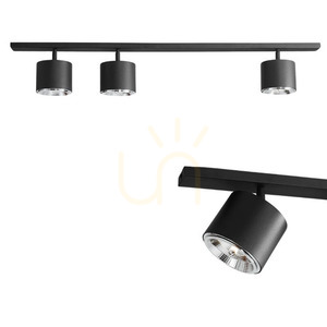 Plafond Aldex BOT 3 svart metall 3xGU10-AR111 100 cm 1047PL_E small 1