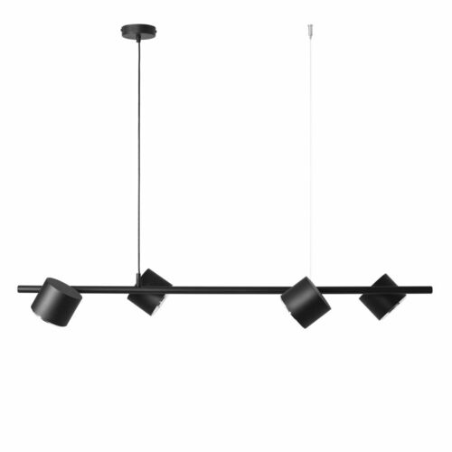 Kontrollera Taklampa Aldex Bot 4 svart metall GU10 1047L