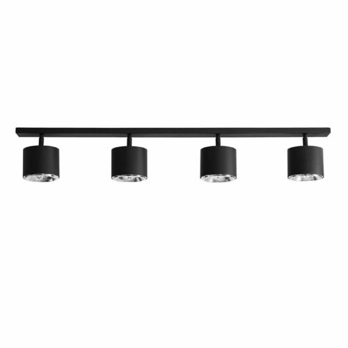 Kontrollera Plafond Aldex Bot 4 Svart 4xGU10-AR111 1047PL_L