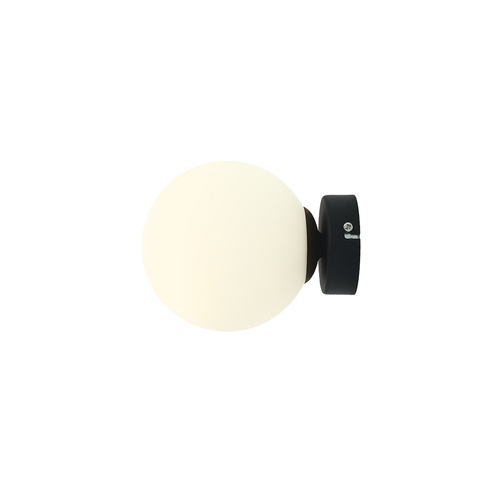 Kontrollera Vägglampa Aldex Ball svart S 1076C1_S