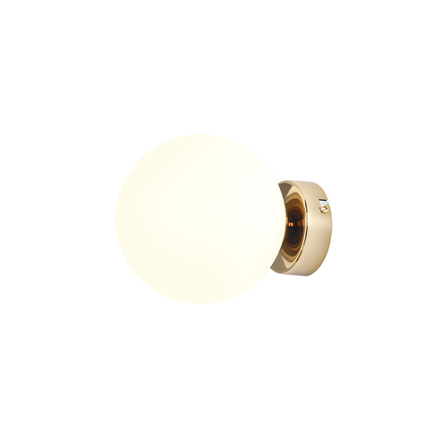 Kontrollera Vägglampa Aldex Ball Guld S 1076C30_S