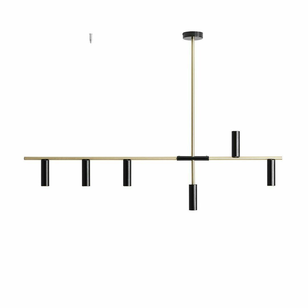 Kontrollera Pendellampa Aldex Trevo 6 svart mässing 1083K40 Pendellampa Aldex Trevo 6 svart mässing 1083K40