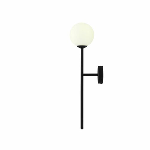 Kontrollera Vägglampa Aldex Bosso Svart 1xE14 1087C1