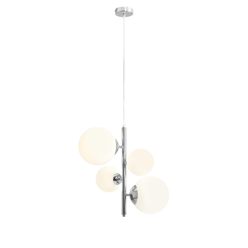 Kontrollera Taklampa Aldex Bloom 4 krom 2-ljus E14/E27 1091L4