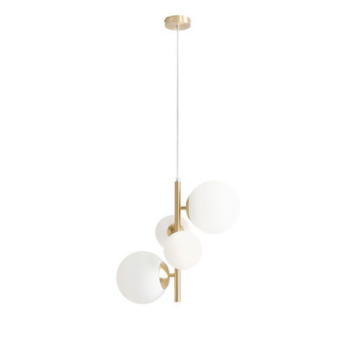 Kontrollera Pendellampa Aldex Bloom 4 mässing 46 cm 1091L40