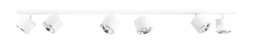 Kontrollera Plafond Aldex Bot 6 vit 160 cm 6x GU10-AR111 1046PL_K