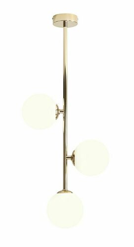 Kontrollera Plafond Aldex Libra 3 Guld 1094PL_E30