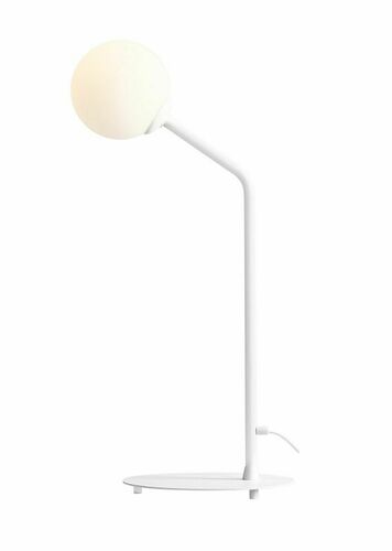 Kontrollera Skrivbordslampa Aldex vit 62 cm E14 40W IP20 1064B