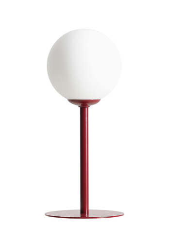 Kontrollera Skrivbordslampa Aldex Pinne Rödvin 14 cm E14 1080B15