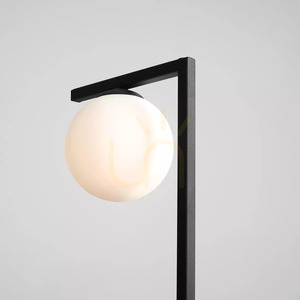 Aldex Zac bordslampa i svart metall och glas, 39 cm, E14, 1038B1_1 small 5