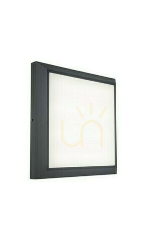 Kontrollera Vägglampa för utomhusbruk Lutec Helena LED 20W antracit 22 cm 5102101118