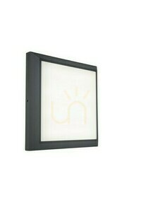 Vägglampa för utomhusbruk Lutec Helena LED 20W antracit 22 cm 5102101118 small 0