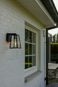 Vägglampa utomhus Lutec FIA svart aluminium 5290903012 small 1