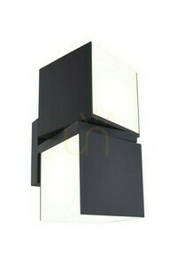 Vägglampa utomhus Lutec Cuba LED 23W antracit 5193808118 small 0