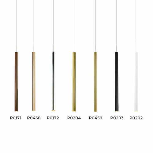 Kontrollera Pendant Light Max Light Organic P0458 Brushed Copper 190 cm