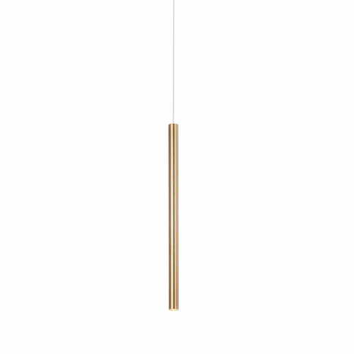 Kontrollera Pendant Light Max Light Organic P0458 Brushed Copper 190 cm