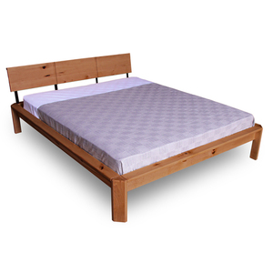 WoodMan LOFT dubbelsäng 180 × 200 cm, karamellbok WUA-01256 small 0