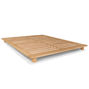 Bädd WoodMan Cone 160x200 låg bokträ minimalistisk WUA-01062 small 1