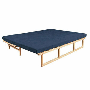 Bäddsoffa WoodMan Le MAR blå massivt bokträ 201 cm WUA-01379 small 3