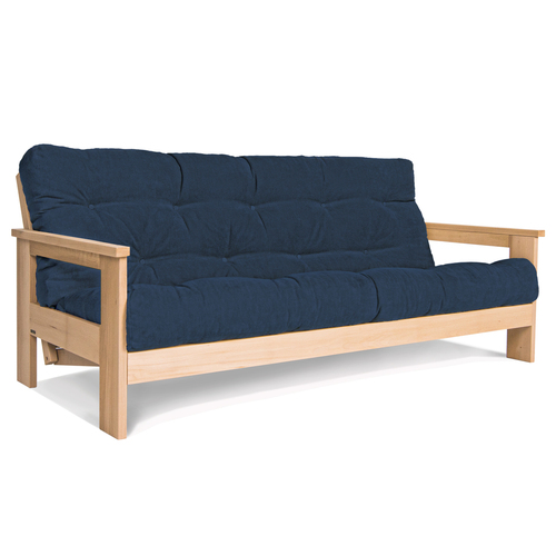 Kontrollera Soffa WoodMan MEXICO blå bokträ WUA-01419