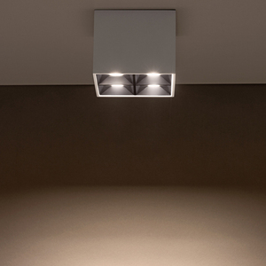 Vit fyrkantig downlight MIDI LED 16W 3000K - 10047 Nowodvorski small 1