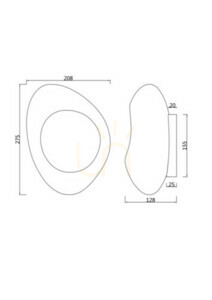 Vägglampa MABELL MOD306WL-01CH Maytoni small 4