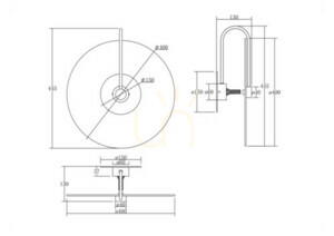 Vägglampa MARE MOD305WL-01CH Maytoni small 6