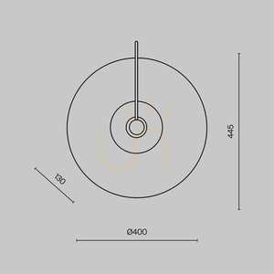 Vägglampa MARE MOD305WL-01CH Maytoni small 7