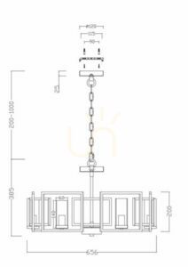 BOWI taklampa H009PL-06G Maytoni small 4