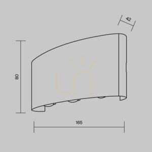 STRATO vägglampa O417WL-L6B3K IP54 Maytoni small 9