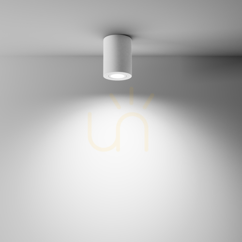 Kontrollera Maytoni Atom C016CL-01W taklampa vit GU10 Ø8,5 cm