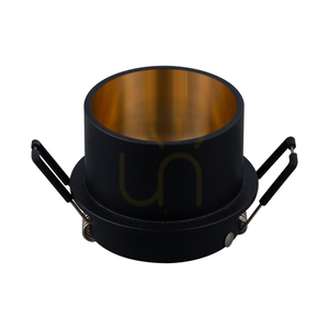 REIF GU10 infälld downlight svart och guld 6,8 cm Maytoni DL050-01GB small 2