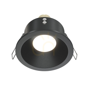 Maytoni Zoom DL032-2-01B svart infälld downlight GU10 IP65 small 2