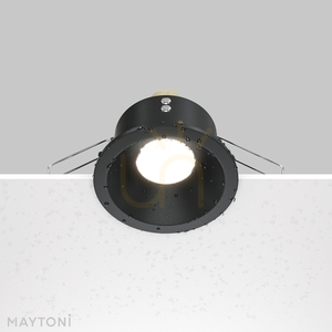 Maytoni Zoom DL032-2-01B svart infälld downlight GU10 IP65 small 4