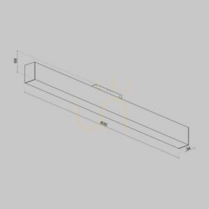 BASIS skenlampa TR012-2-20W4K-B Maytoni small 5