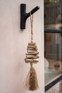 Dekor BAZAR BIZAR Raffia drivved svartbrun 60 cm handgjord 4 Dekor BAZAR BIZAR Raffia drivved svartbrun 60 cm handgjord small 4
