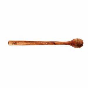 Honungssnurra BAZAR BIZAR Teak Root i naturligt teakträ, 19 cm small 1