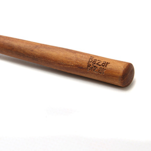 Honungssnurra BAZAR BIZAR Teak Root i naturligt teakträ, 19 cm small 4