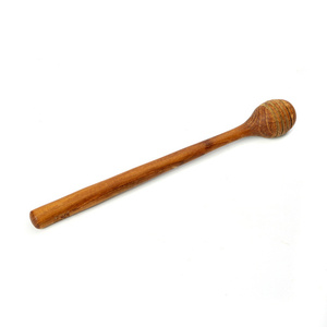 Honungssnurra BAZAR BIZAR Teak Root i naturligt teakträ, 19 cm small 0