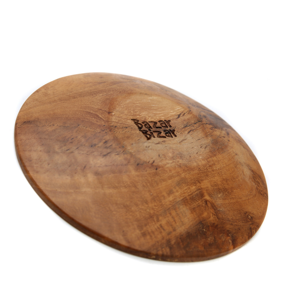 Förhandsvisning Teak Root rund tallrik - XS Teak Root rund tallrik - XS