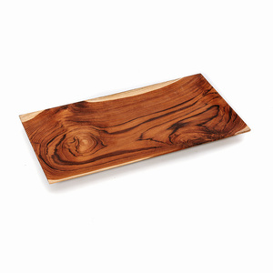 BAZAR BIZAR Teak Root L sushitallrik i teakträ, 35 × 18 cm small 1